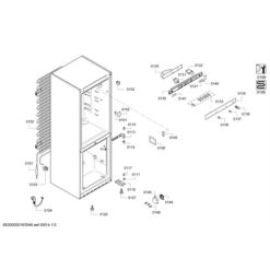 Tủ lạnh Bosch KGV39VW31 4 Kích thước tủ lạnh Bosch KGV39VW31