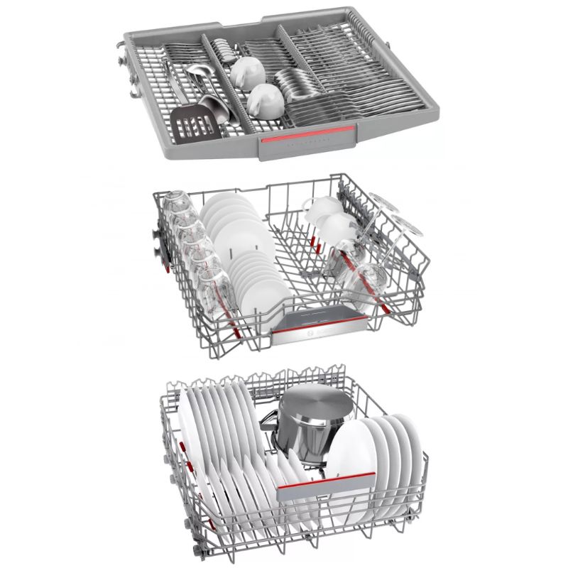 Giàn rửa máy rửa bát Bosch SMU6ECS57E serie 6 Giàn rửa máy rửa bát Bosch SMU6ECS57E serie 6