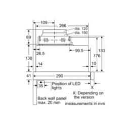 Máy hút mùi âm tủ Bosch DFM094W53 3 Máy hút mùi Bosch DFM094W53 (1)